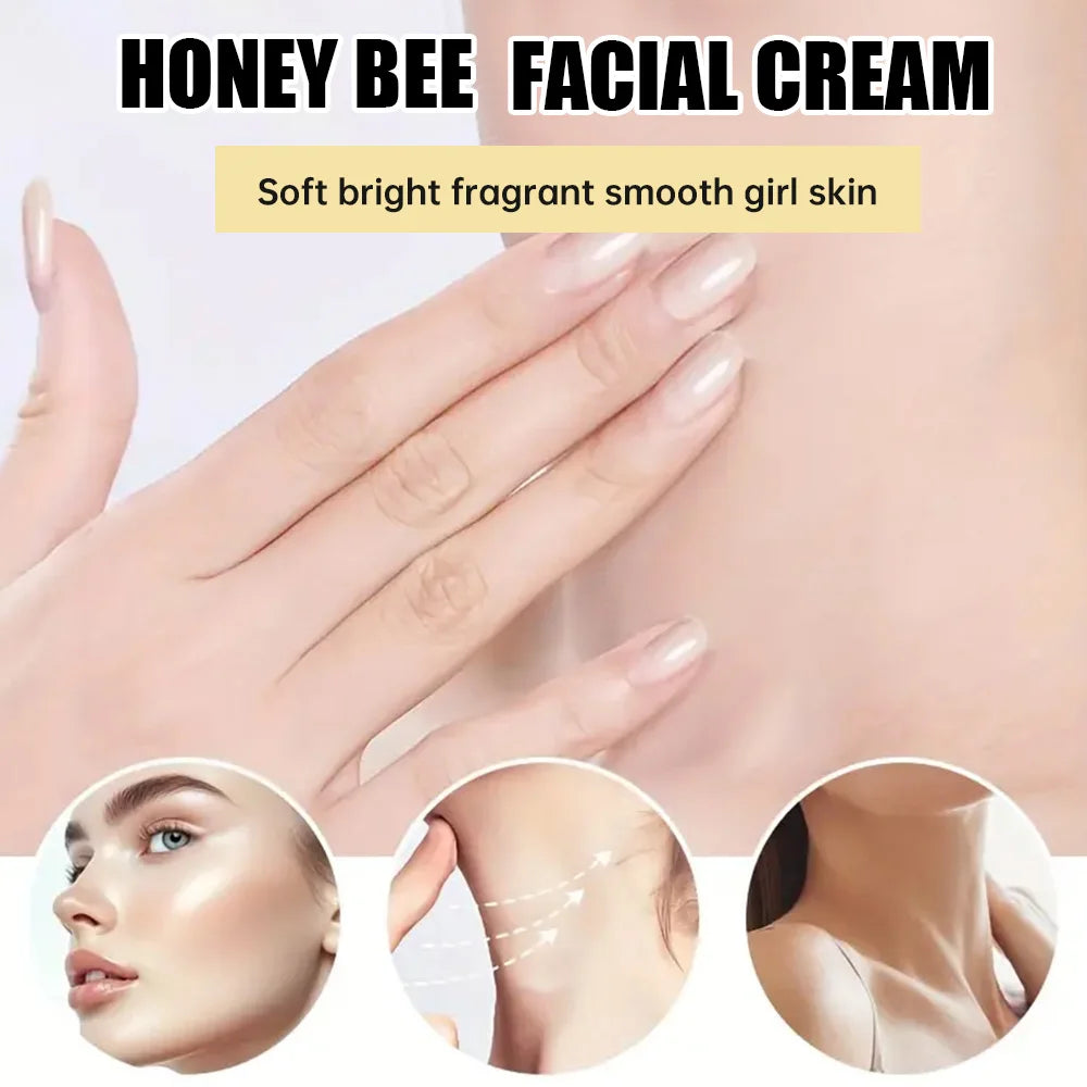 Crème visage anti-âge Queen Bee Venom – Boost de collagène et hydratation profonde, réduction des rides, hydratant jour/nuit pour toutes les peaux