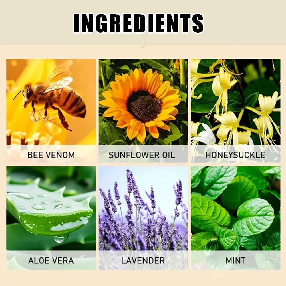 Crème visage anti-âge Queen Bee Venom – Boost de collagène et hydratation profonde, réduction des rides, hydratant jour/nuit pour toutes les peaux